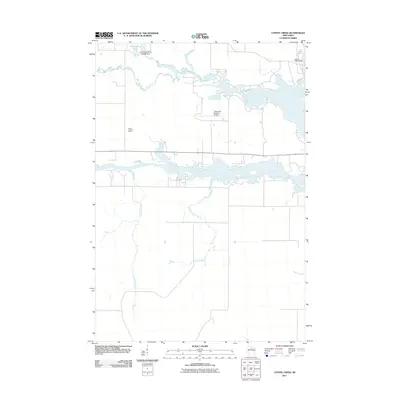 2011 Map of Coffee Creek, 2011 Print