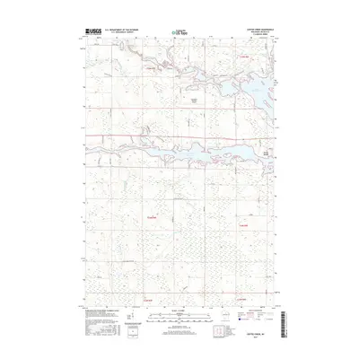 2015 Map of Coffee Creek, 2015 Print