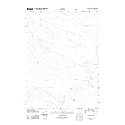2012 Map of Coffee Flats, 2012 Print