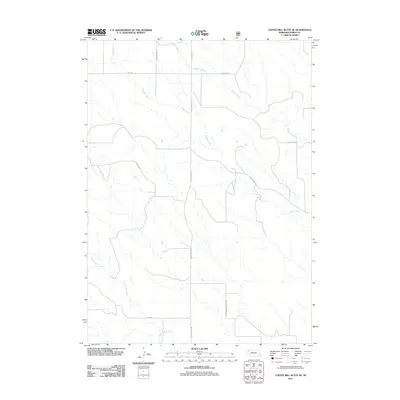 2011 Map of Coffee Mill Butte SE, 2011 Print