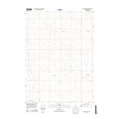 2013 Map of Coffee Point NE, 2013 Print