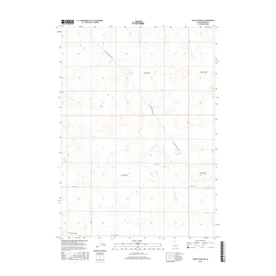 2017 Map of Coffee Point NE, 2017 Print