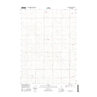 2017 Map of Coffee Point SW, 2017 Print