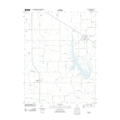 2012 Map of Coffeen, 2012 Print