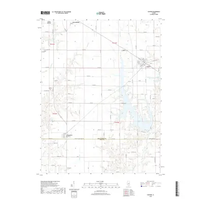 2018 Map of Coffeen, 2018 Print