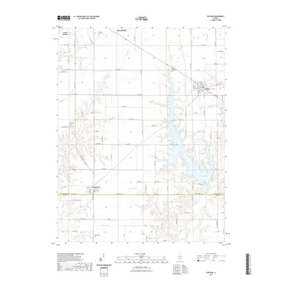 2021 Map of Coffeen, 2021 Print
