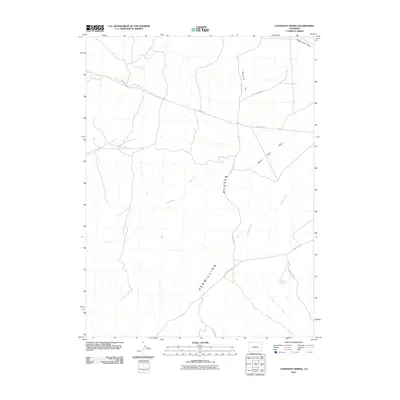 2010 Map of Coffeepot Spring, 2010 Print