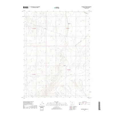2019 Map of Coffeepot Spring, 2019 Print