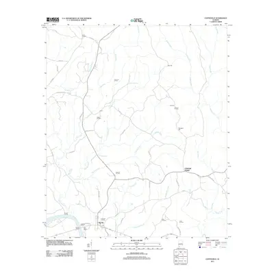 2011 Map of Coffeeville, 2011 Print