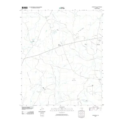2010 Map of Coffeeville, 2010 Print