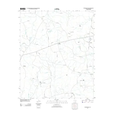 2013 Map of Coffeeville, 2013 Print