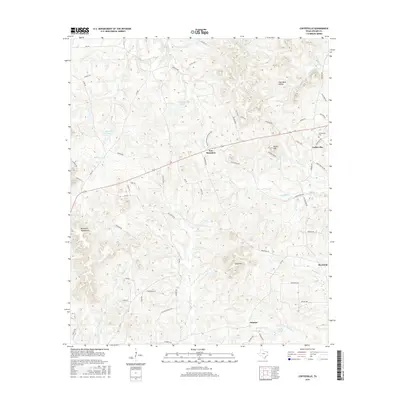 2016 Map of Coffeeville, 2016 Print