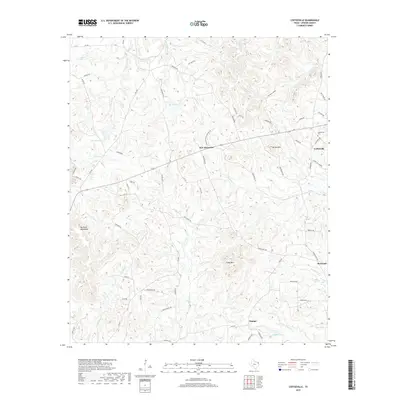 2019 Map of Coffeeville, 2019 Print