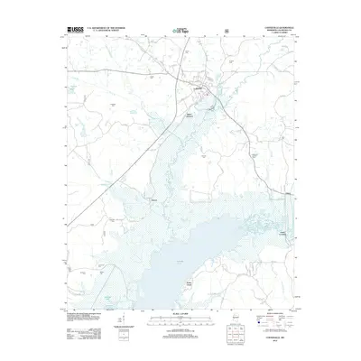2012 Map of Coffeeville, 2012 Print