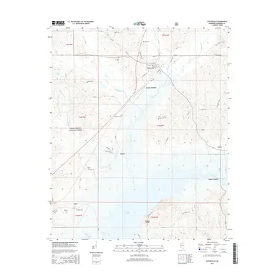 2015 Map of Coffeeville, 2015 Print
