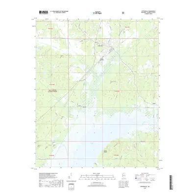 2018 Map of Coffeeville, 2018 Print