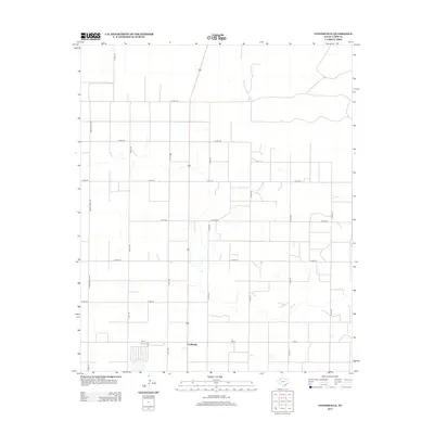 2012 Map of Cofferville, 2012 Print