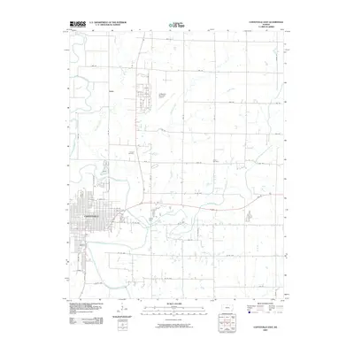 2009 Map of Coffeyville East, 2009 Print
