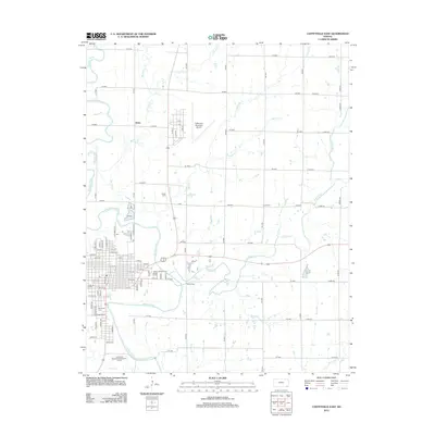 2012 Map of Coffeyville East, 2012 Print