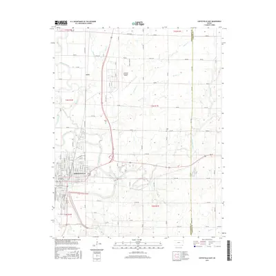 2016 Map of Coffeyville East, 2016 Print