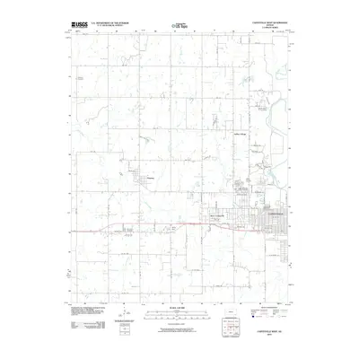 2010 Map of Coffeyville West, 2010 Print