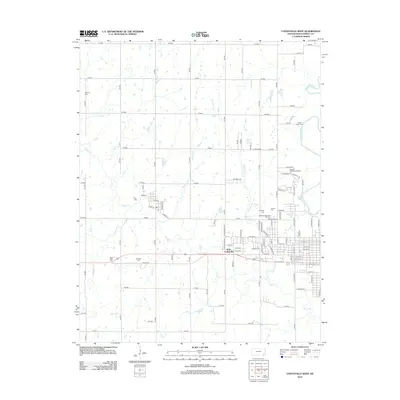 2012 Map of Coffeyville West, 2012 Print