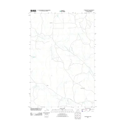 2011 Map of Coffin Butte, 2011 Print