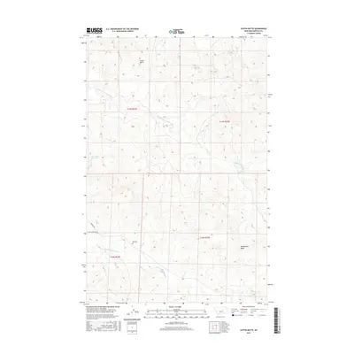 2017 Map of Coffin Butte, 2017 Print