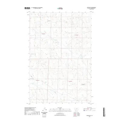 2020 Map of Coffin Butte, 2020 Print