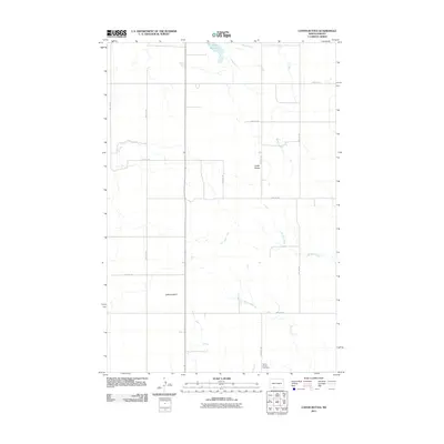 2011 Map of Coffin Buttes, 2011 Print