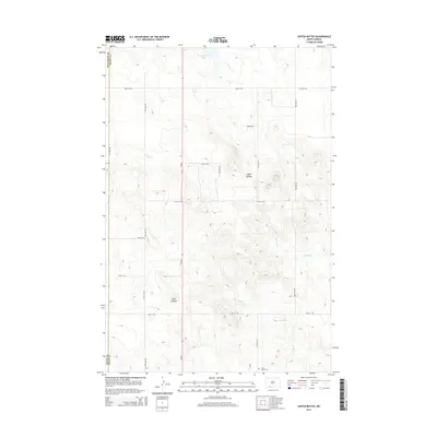 2014 Map of Coffin Buttes, 2014 Print
