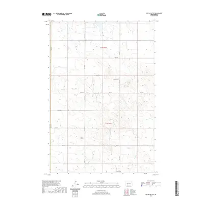 2020 Map of Coffin Buttes, 2020 Print