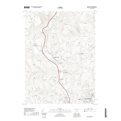2019 Map of Cogan Station, 2019 Print