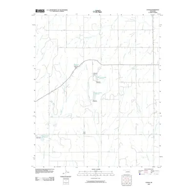 2009 Map of Cogar, 2009 Print
