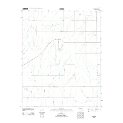 2012 Map of Cogar, 2012 Print
