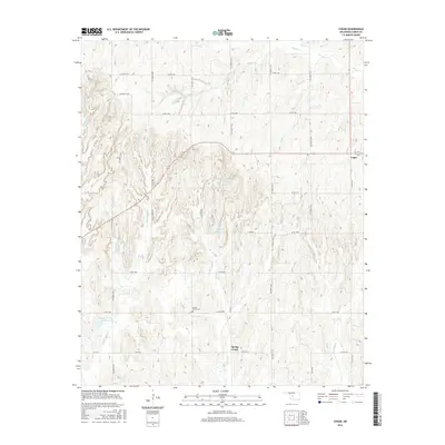 2016 Map of Cogar, 2016 Print