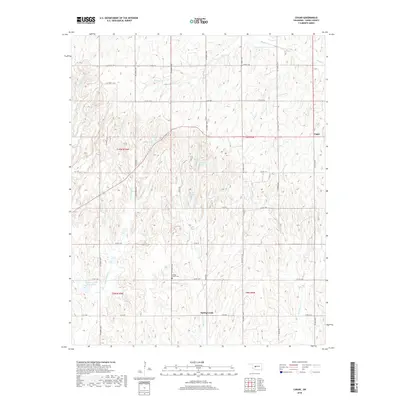 2018 Map of Cogar, 2018 Print