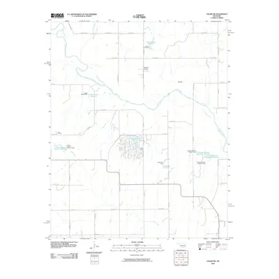 2009 Map of Cogar NW, 2009 Print