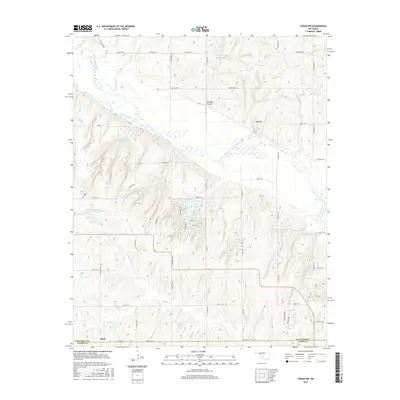 2016 Map of Cogar NW, 2016 Print