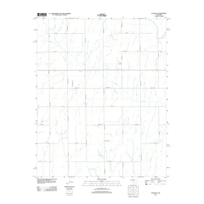 2012 Map of Cogar SE, 2012 Print