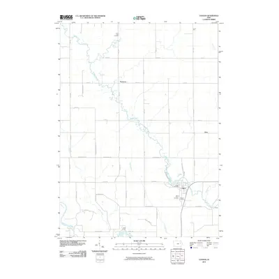 2010 Map of Coggon, 2010 Print