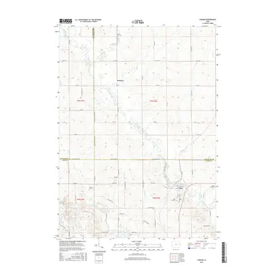 2015 Map of Coggon, 2015 Print