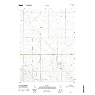 2018 Map of Coggon, 2018 Print