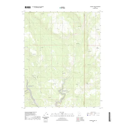 2020 Map of Cogswell Point, 2020 Print