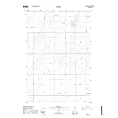 2020 Map of Cogswell, 2020 Print