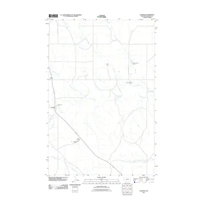 2011 Map of Cohagen, 2011 Print