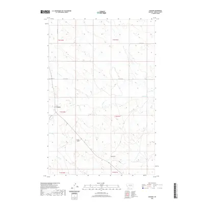 2020 Map of Cohagen, 2020 Print