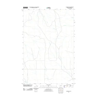 2011 Map of Cohagen NE, 2011 Print