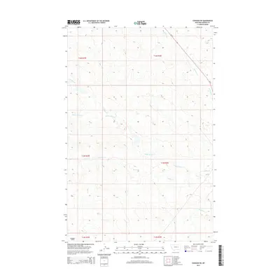 2014 Map of Cohagen SW, 2014 Print