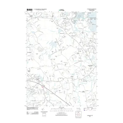 2012 Map of Cohasset, 2012 Print